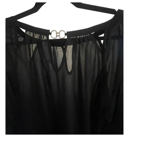 JENNIFER LOPEZ SHEER BLOUSE - Picture 3 of 4